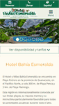 Mobile Screenshot of hotelbahiaesmeralda.com